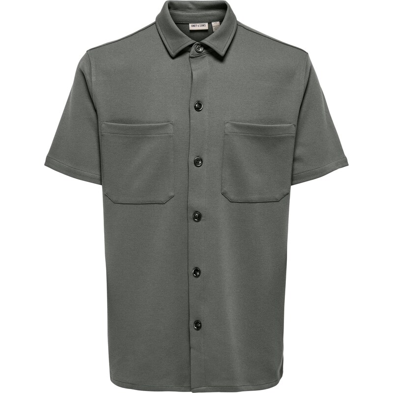 Only & Sons Košeľa ONSNEWKODYL sivá 68504485
