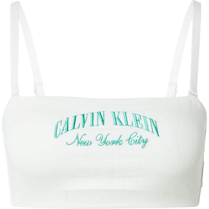 Calvin Klein Underwear Podprsenka mätová / biela 68504552