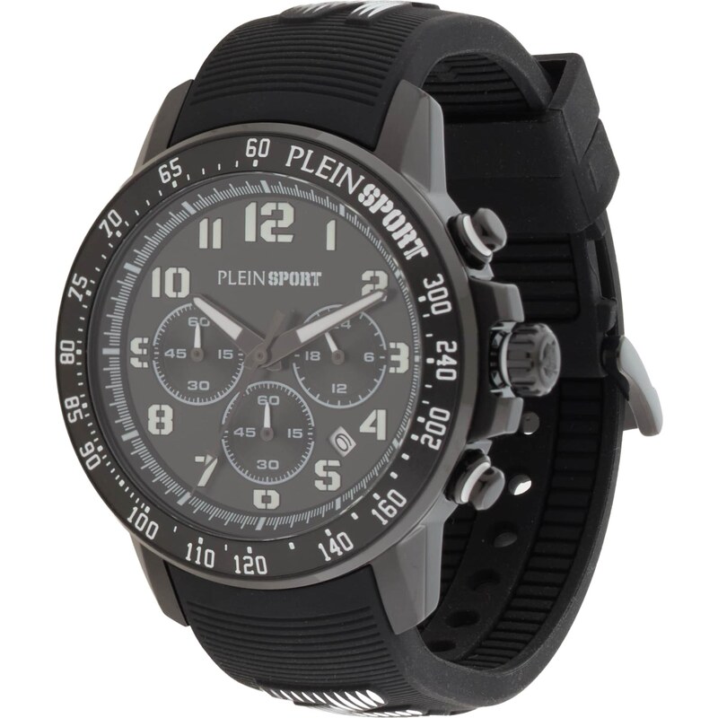 Plein Sport Analógové hodinky čierna / biela 68504654
