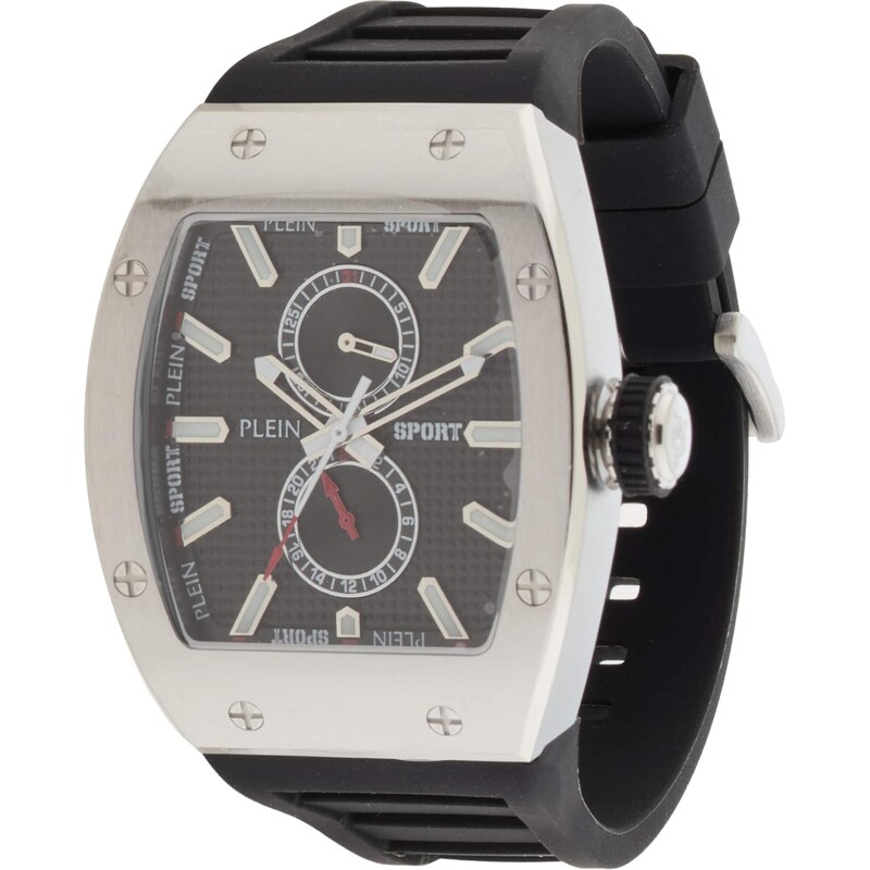 Plein Sport Analógové hodinky čierna / strieborná 68504668