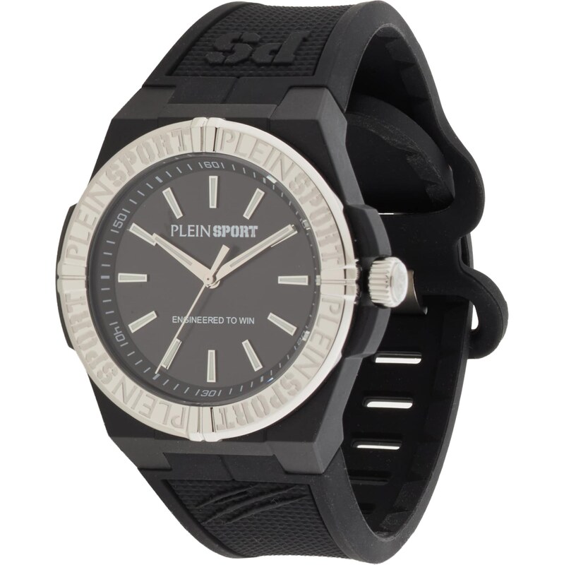 Plein Sport Analógové hodinky čierna / strieborná 68504681