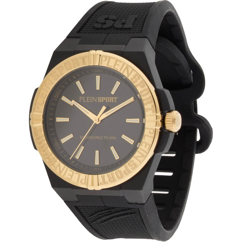 Plein Sport Analógové hodinky zlatá / čierna 68504660