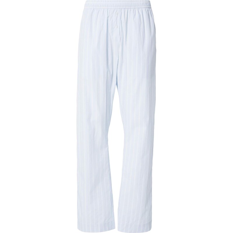 Hunkemöller Pyžamové nohavice svetlomodrá / biela 68504767