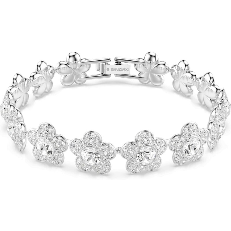 Swarovski Náramok strieborná / priehľadná 68504837