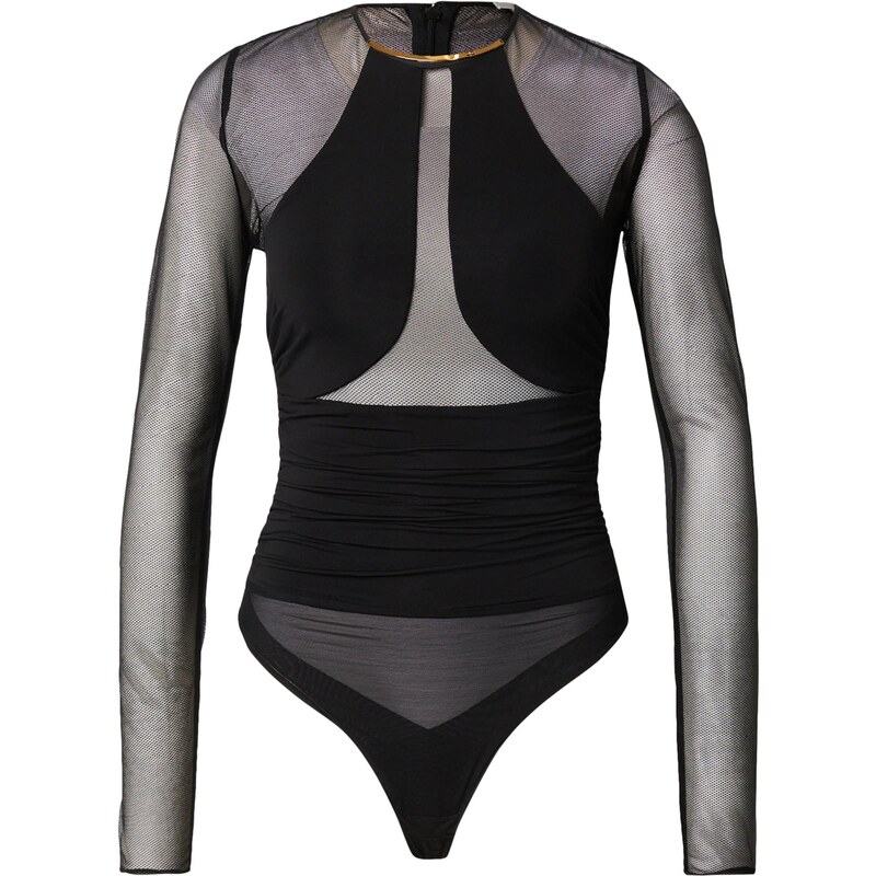 Elisabetta Franchi Košeľové body čierna 68504849