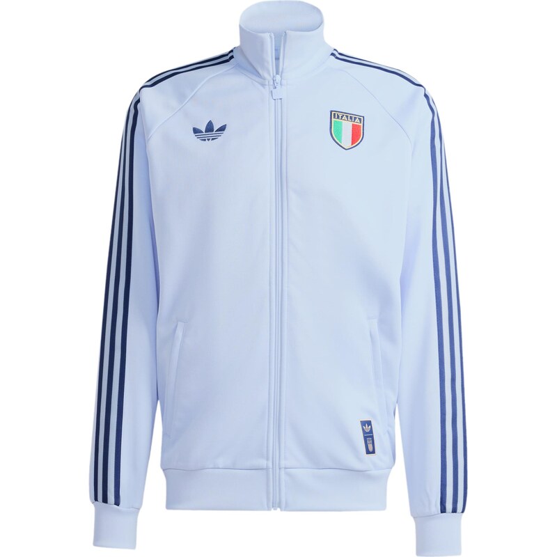 ADIDAS PERFORMANCE Športová mikina so zipsom FIGC OG TT modrá / 68504890