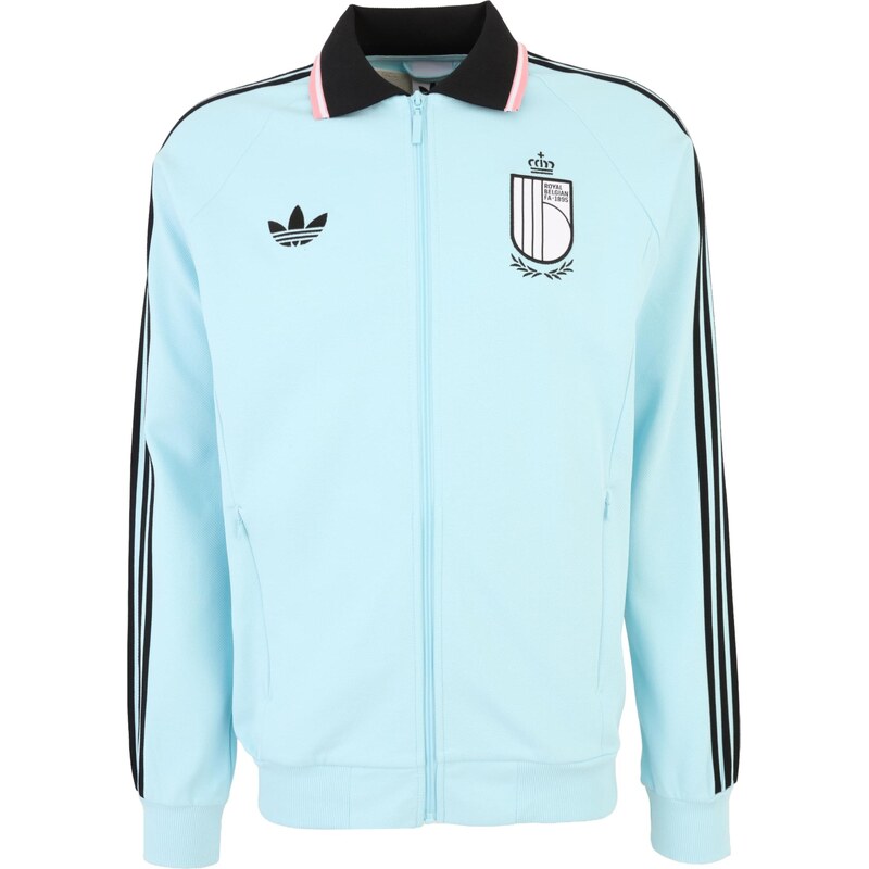 ADIDAS PERFORMANCE Športová mikina so zipsom RBFA svetlomodrá / čierna 68504891