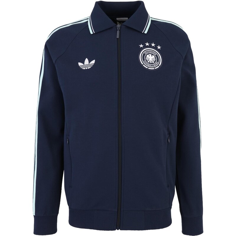 ADIDAS PERFORMANCE Športová mikina so zipsom DFB námornícka modrá / 68504910