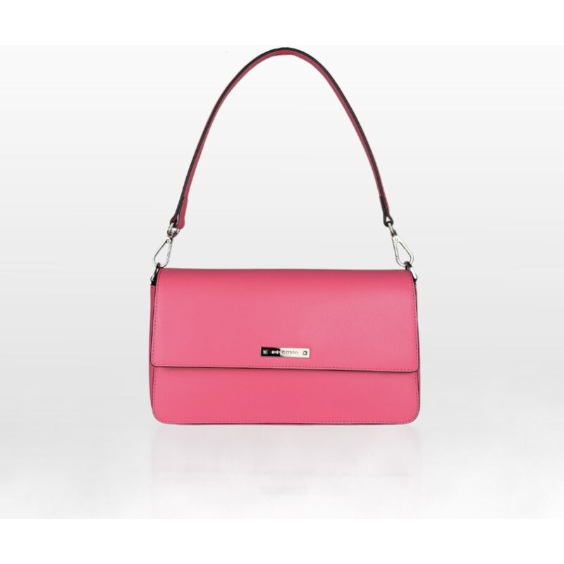 CROMIA PERLA 2009 kožená kabelka magenta 68505386