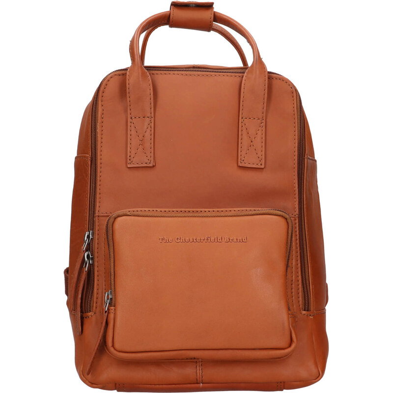 Dámsky kožený batoh The Chesterfield Brand Bellaty - koňak 68704187