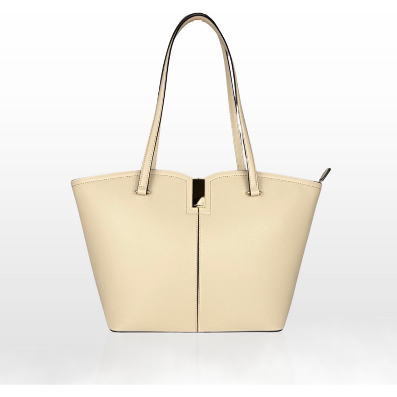 CROMIA ISADORA kožená kabelka béžová 68505806