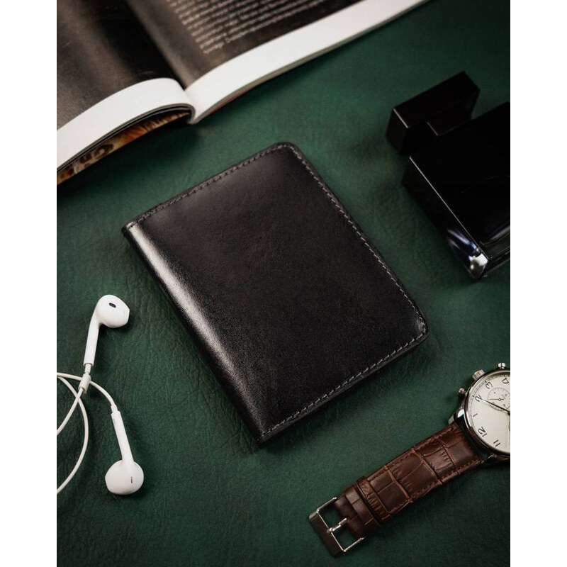 Inny Kožená peňaženka na kreditné karty | čierna [DH] OKL-VTSI 68505849