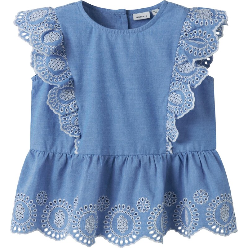 NAME IT Blúzka NMFFERMA modrofialová 68508051