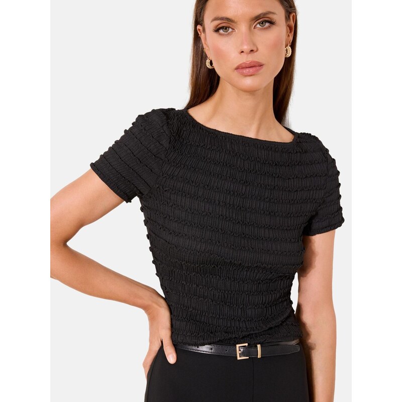 Lipsy Tričko čierna 68508131