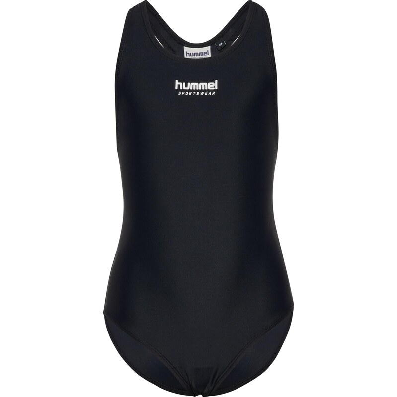 Hummel Športové plavky JR Solid čierna / biela 68508164