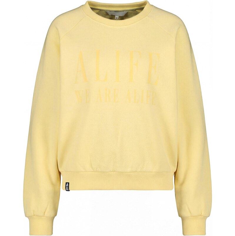 alife & kickin Mikina ThyraAK P žltá / svetložltá 68508206