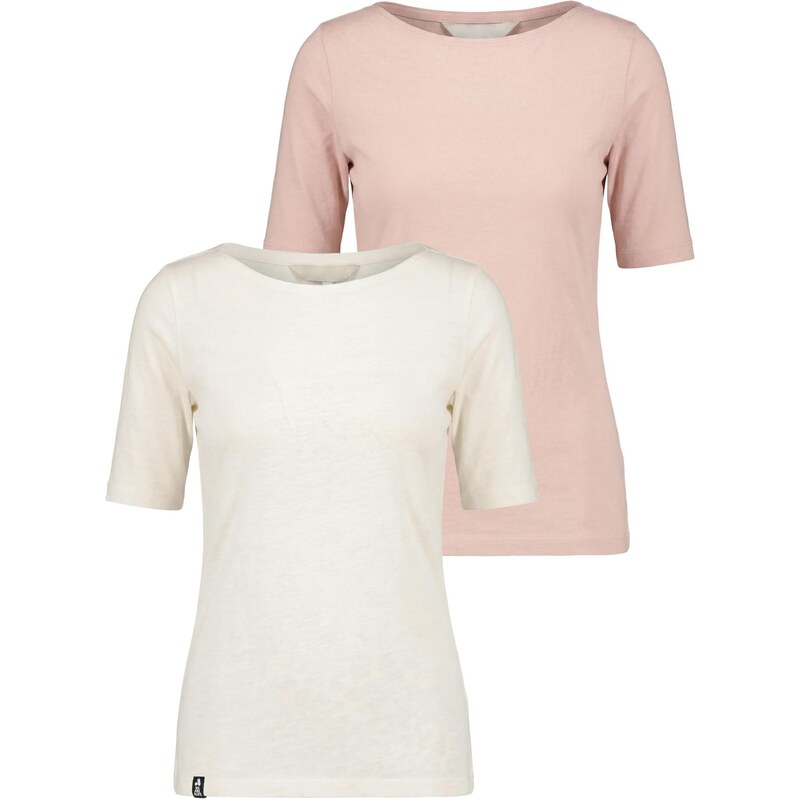 alife & kickin Tričko HildeAK A ružová / šedobiela 68508211