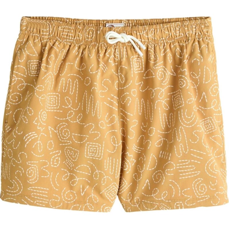 Next Plavecké šortky karí / biela 68508231