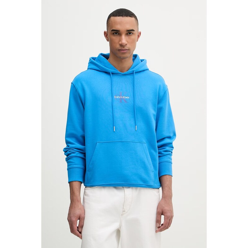 Calvin Klein Jeans mikina s kapucňou pánska bavlnená 68506723