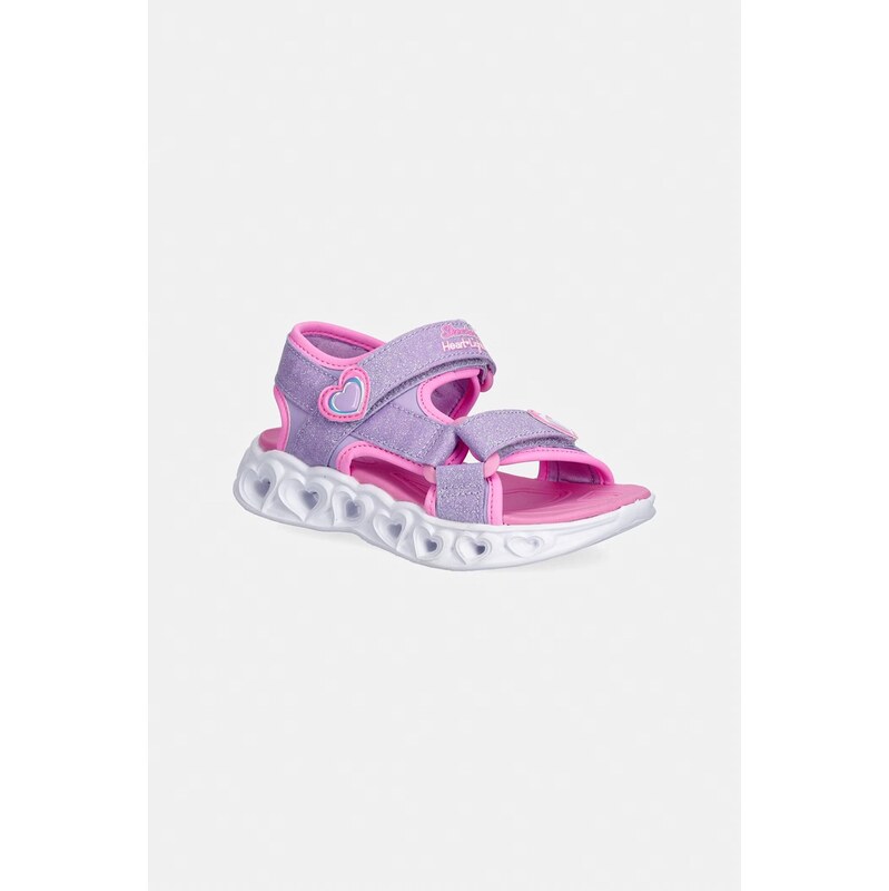 Skechers detské sandále HEART LIGHTS SANDALS-SUGAR SP 68506950