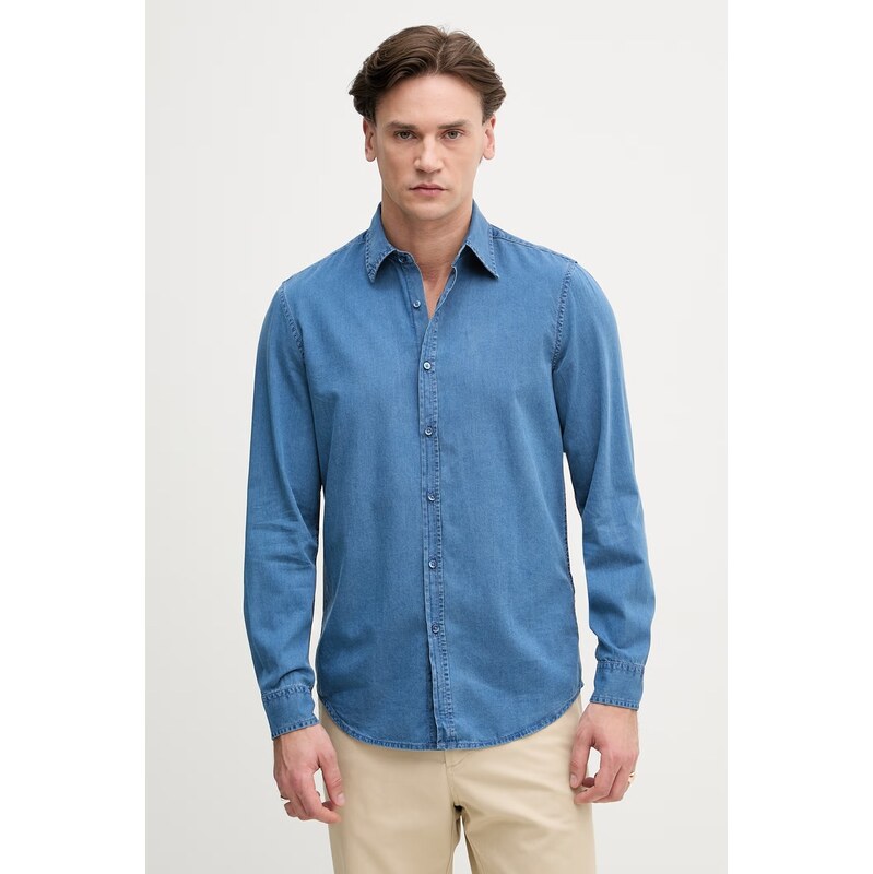 United Colors of Benetton pánska košeľa z bavlny 68507022