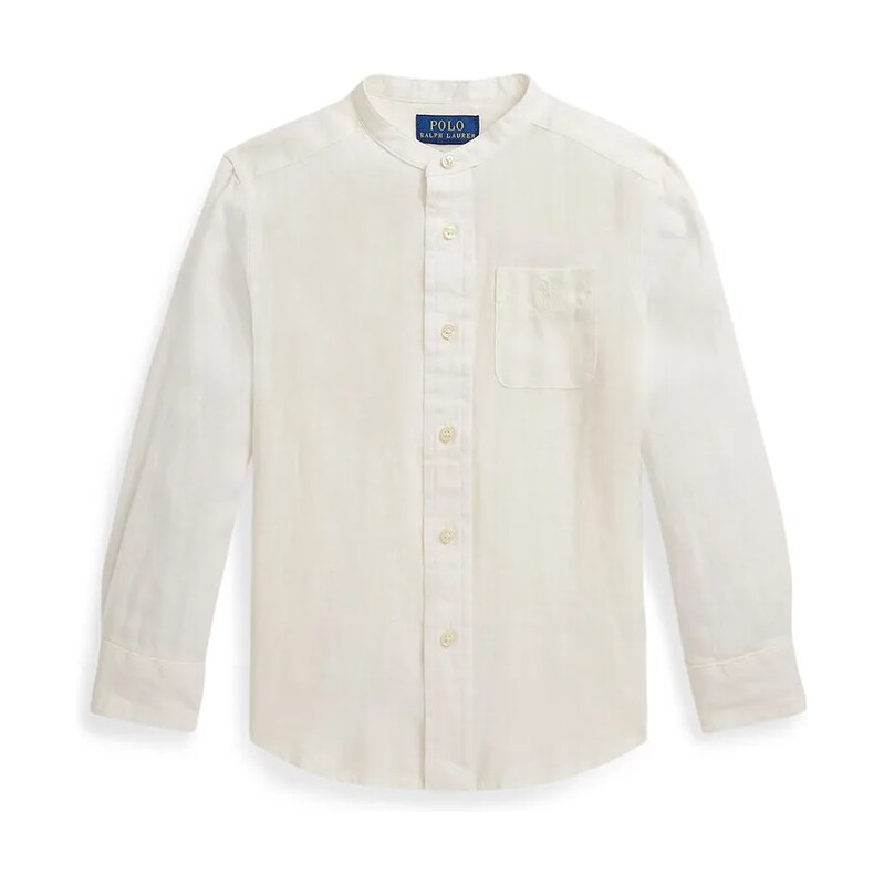 Polo Ralph Lauren detská ľanová košeľa 68507020