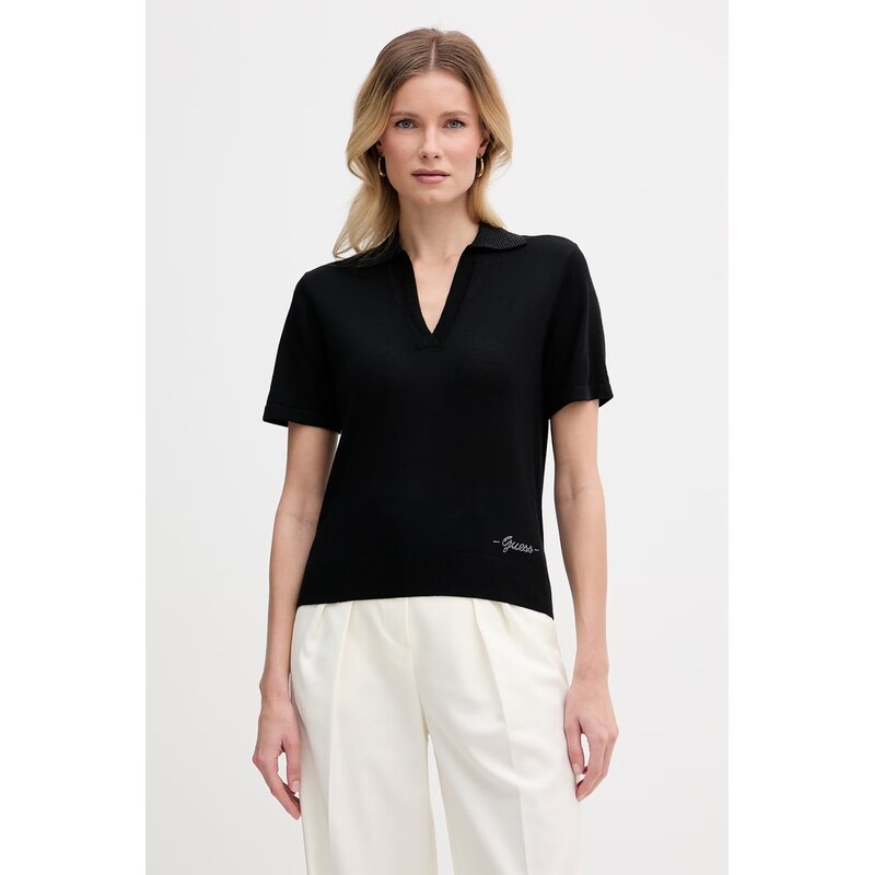 Guess dámske vlnené polo tričko 68507072