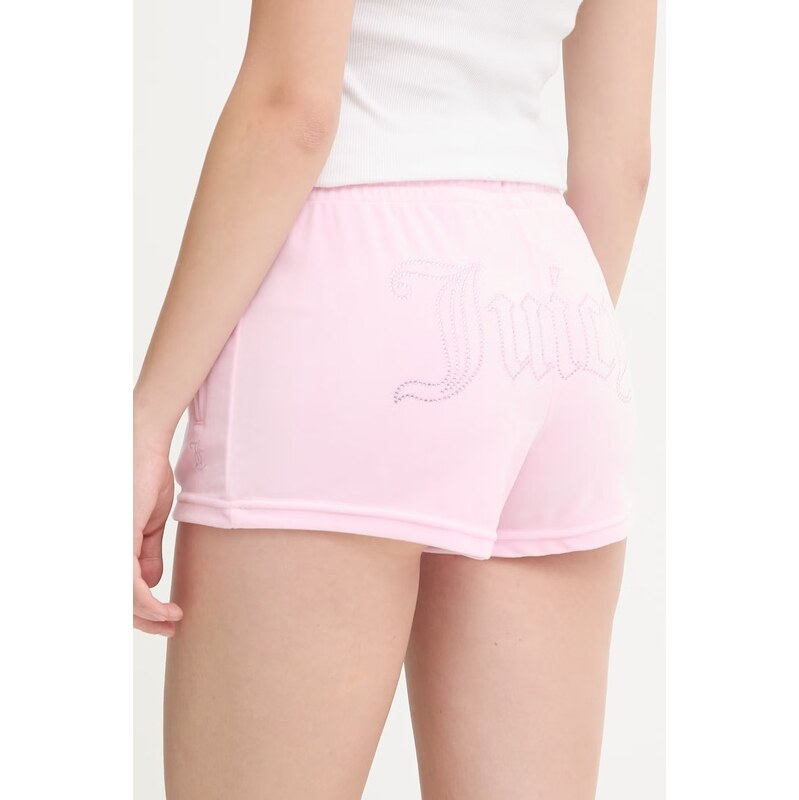 Juicy Couture dámske velúrové šortky TAMIA SHORTS 68507100