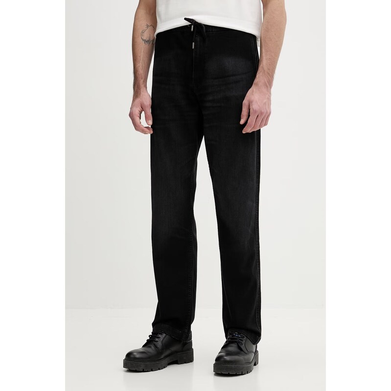E-shop Guess Jeans nohavice jogger pánske rifľové