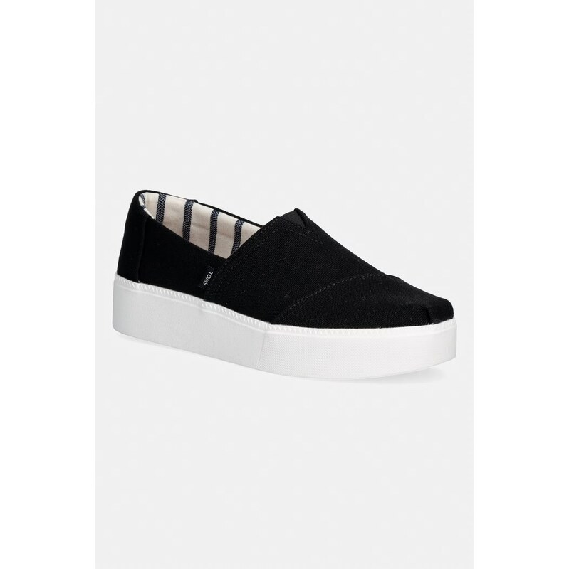 Toms ASHER PLATFORM dámske espadrilky 68507306