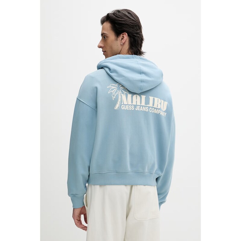 Guess Jeans mikina s kapucňou pánska bavlnená 68507529