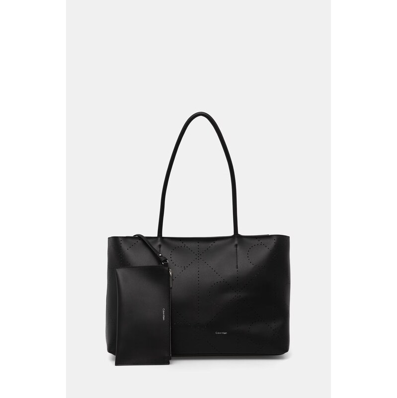 Calvin Klein dámska kožená shopper kabelka 68507620