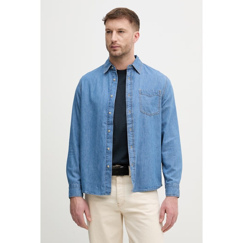 United Colors of Benetton pánska džínsová košeľa 68507668