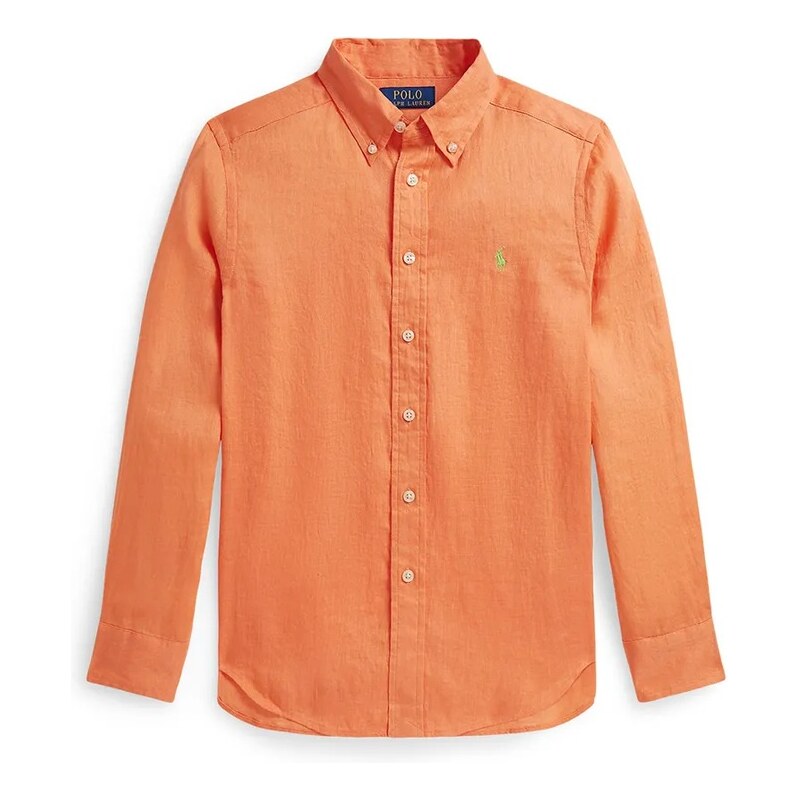 Polo Ralph Lauren detská ľanová košeľa 68507801