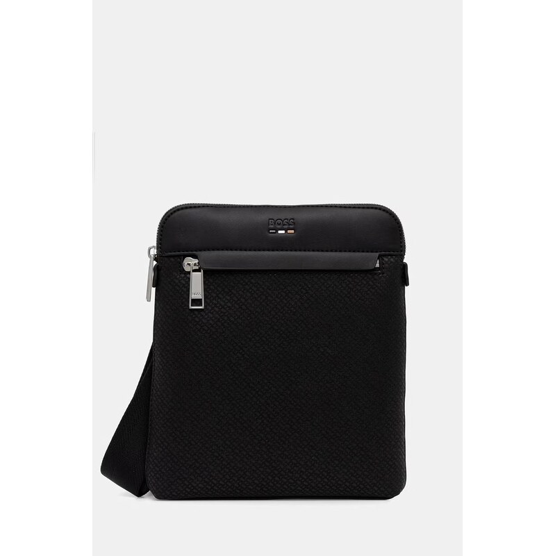 BOSS taška cez rameno pánska z imitácie kože 68507942