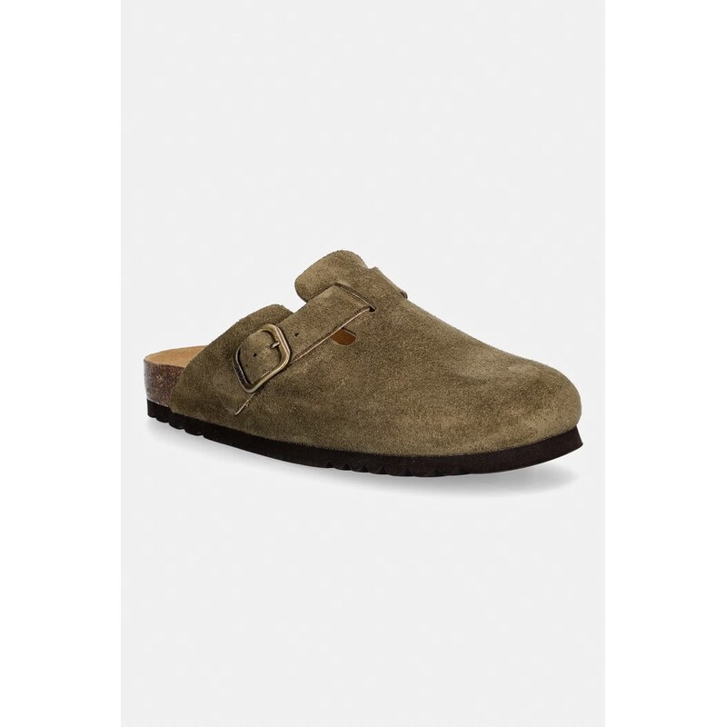 Scholl šľapky so zakrytými prstami dámske semišové FAE 68507991