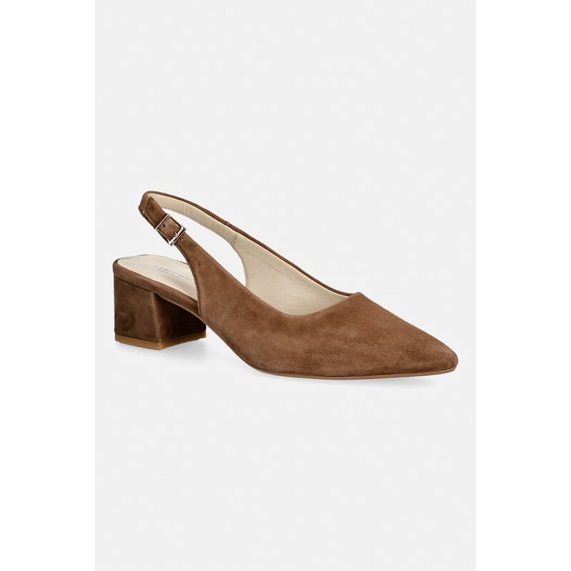 Vagabond Shoemakers lodičky s otvorenou pätou nubukové MARTA 68507996