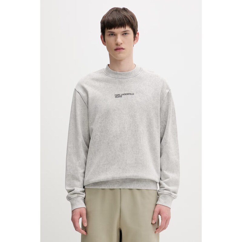 Karl Lagerfeld Jeans mikina pánska bavlnená 68508012