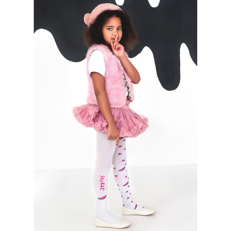 KNITTEX Pančuchové nohavice Watermelon40 bianco 122-128 49871551