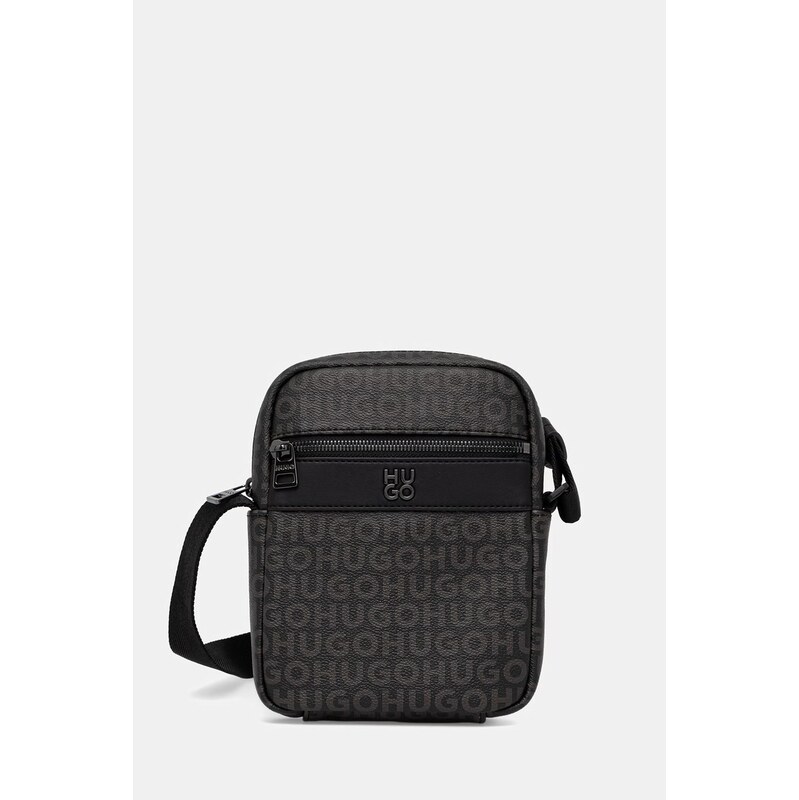 HUGO vrecko pánske z imitácie kože Quantic 68535101