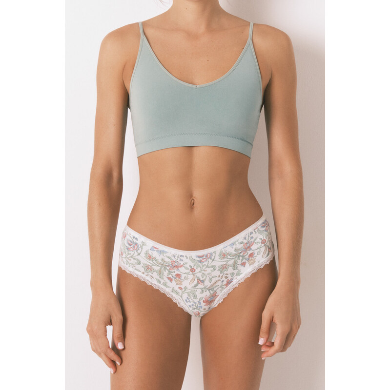 womensecret Široké vzorované brazílske nohavičky 68523035