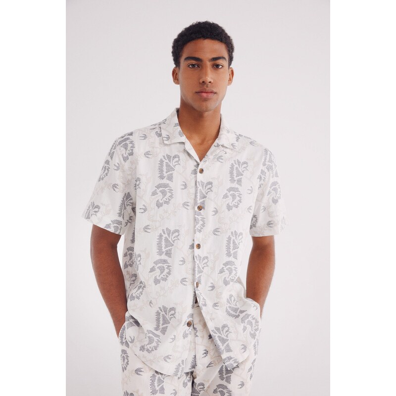 SPRINGFIELD Pánska kvetinová košeľa 68523113