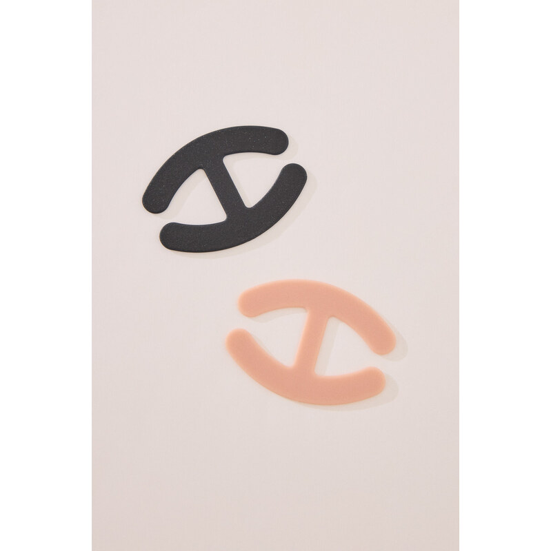 womensecret Balenie 2 kusov – čierne a telové ramienka do kríža 68523107