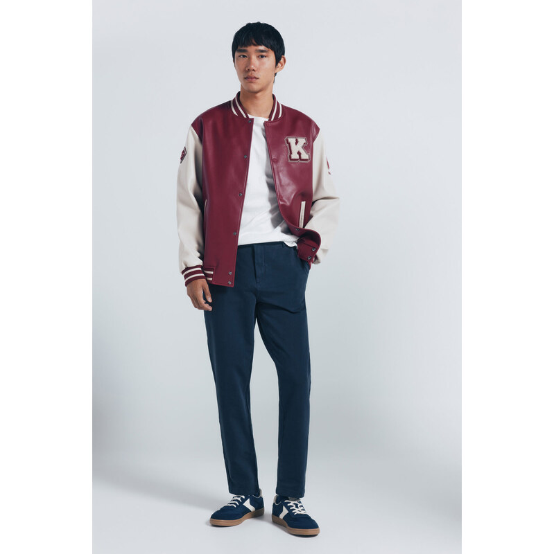 SPRINGFIELD Pánske Slim Fit Chinos nohavice 68523144