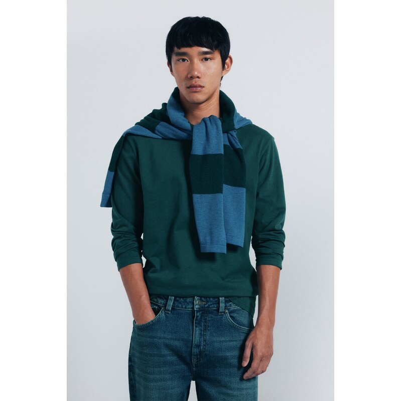 SPRINGFIELD Pánske tričko s dlhým rukávom 68523161