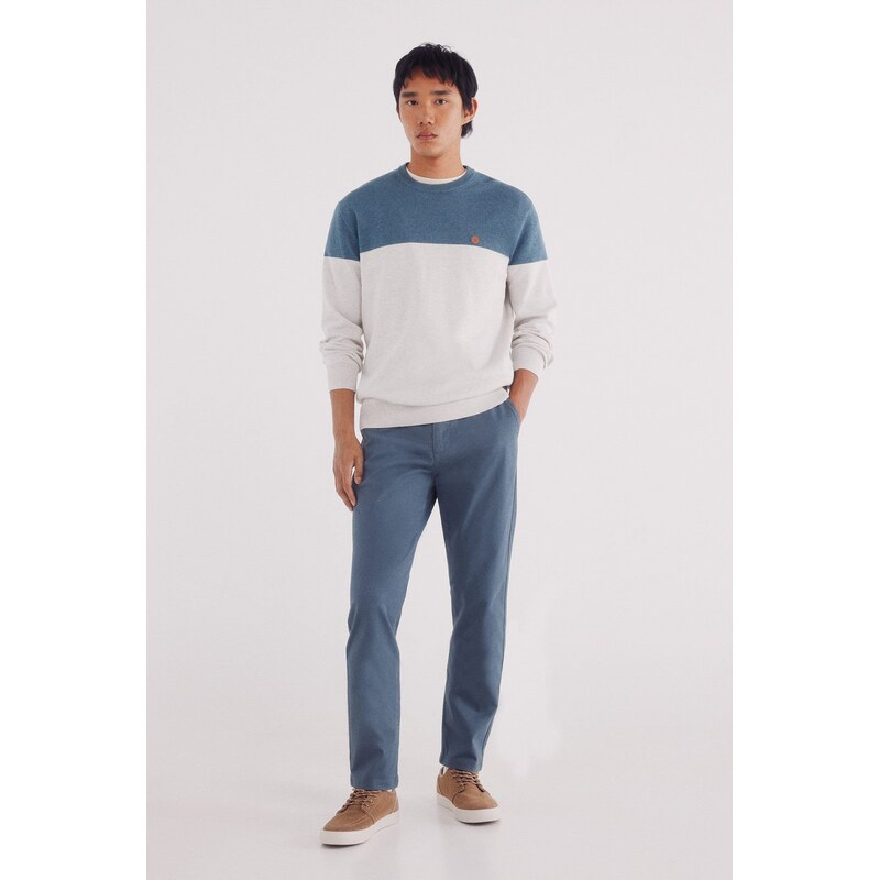 SPRINGFIELD Pánske Slim Fit chinos nohavice 68524272