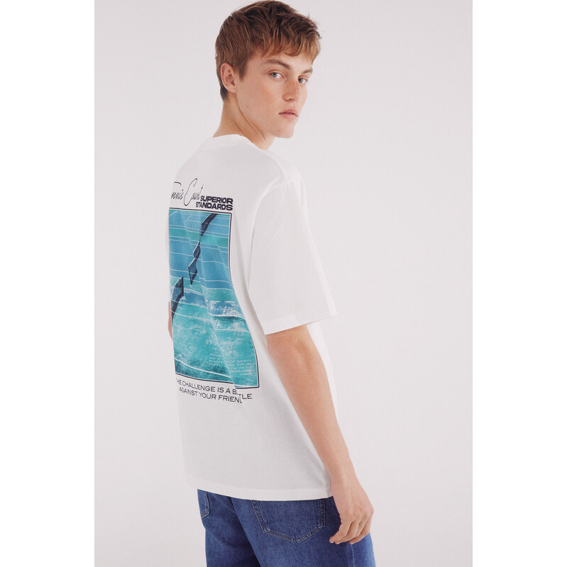 SPRINGFIELD Pánske tričko Tennis Court 68524282