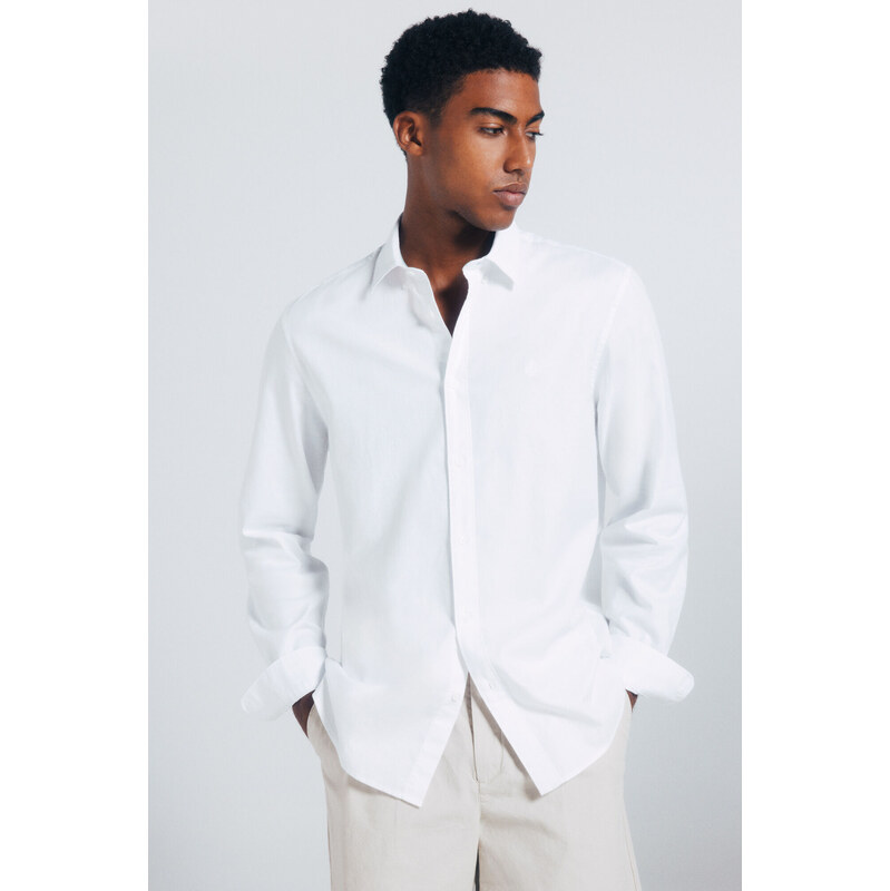 SPRINGFIELD Pánska textúrovaná košeľa 68524286