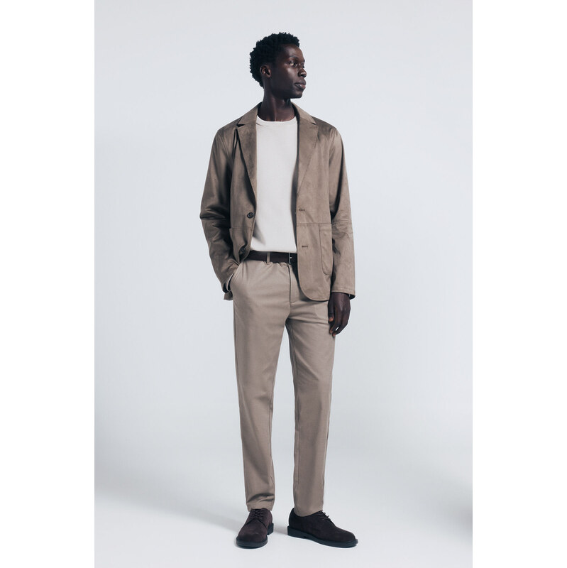 SPRINGFIELD Pánske Comfort Slim Fit Chinos nohavice 68524363