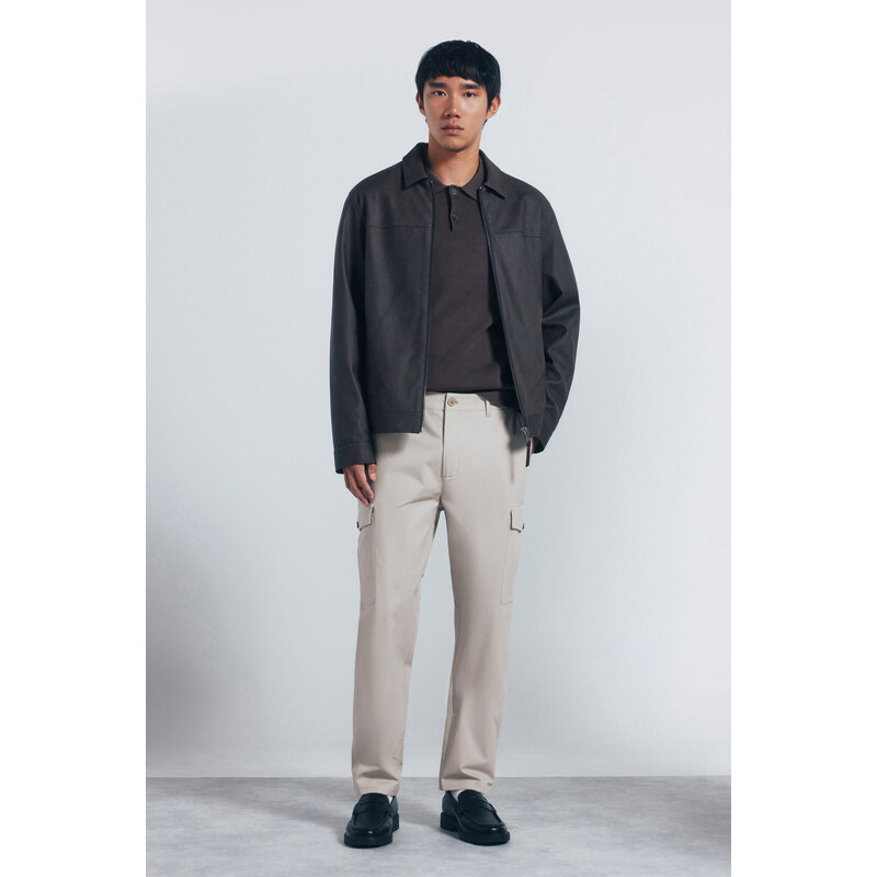 SPRINGFIELD Slim Fit Cargo nohavice 68524425